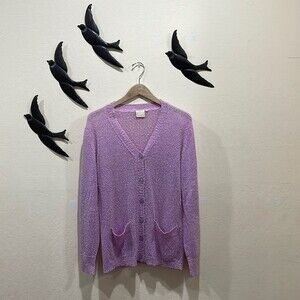 Vintage 60's / 70's Jantzen Lightweight Boucle Cardigan - Size L